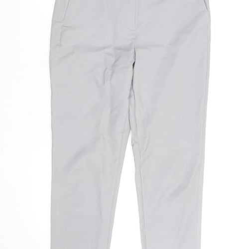 Marks and Spencer Autograph Grey Slim Ankle Trousers Women's Size 10