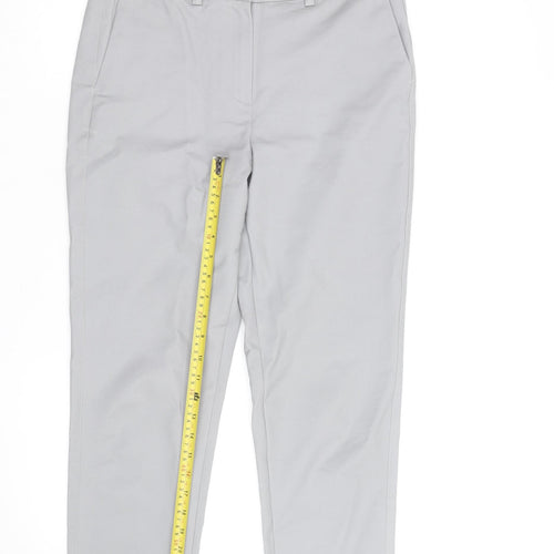 Marks and Spencer Autograph Grey Slim Ankle Trousers Women's Size 10