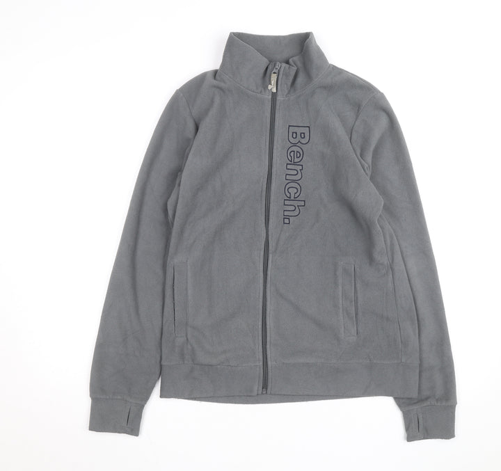 Bench Boys Grey Fleece Full Zip Basic Jacket 15-16 Years