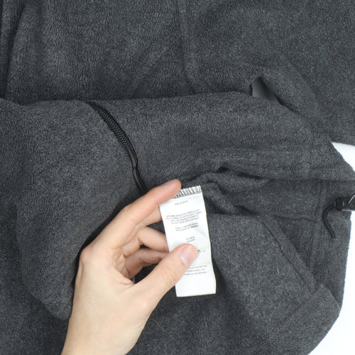Columbia Women's Grey Fleece Full Zip Jacket Size S Lightweight Outdoor