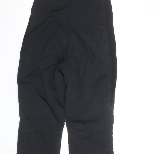 Obermeyer Women's Black Insulated Snow Pants with Adjustable Straps Size 12