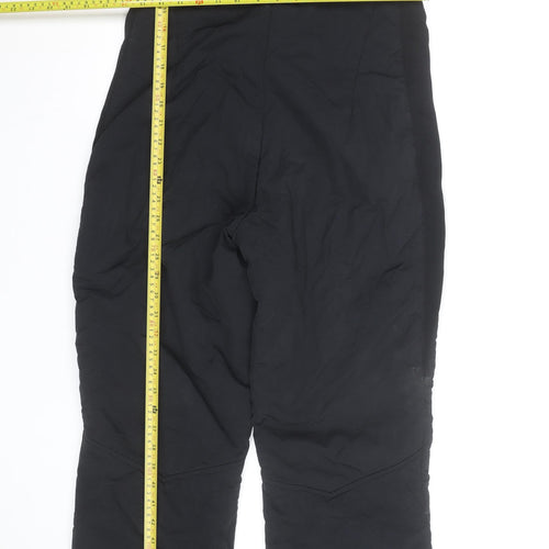 Obermeyer Women's Black Insulated Snow Pants with Adjustable Straps Size 12