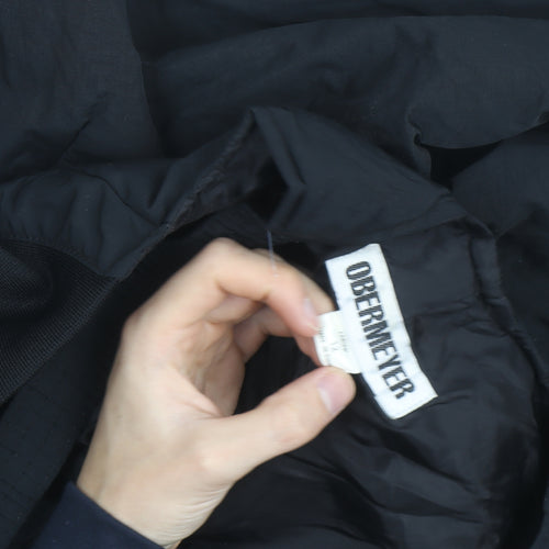 Obermeyer Women's Black Insulated Snow Pants with Adjustable Straps Size 12