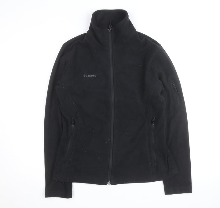 Columbia Women's Black Fleece Full Zip Activewear Jacket Size M