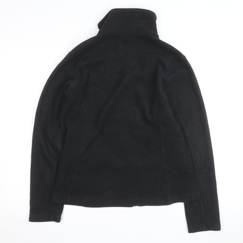 Columbia Women's Black Fleece Full Zip Activewear Jacket Size M