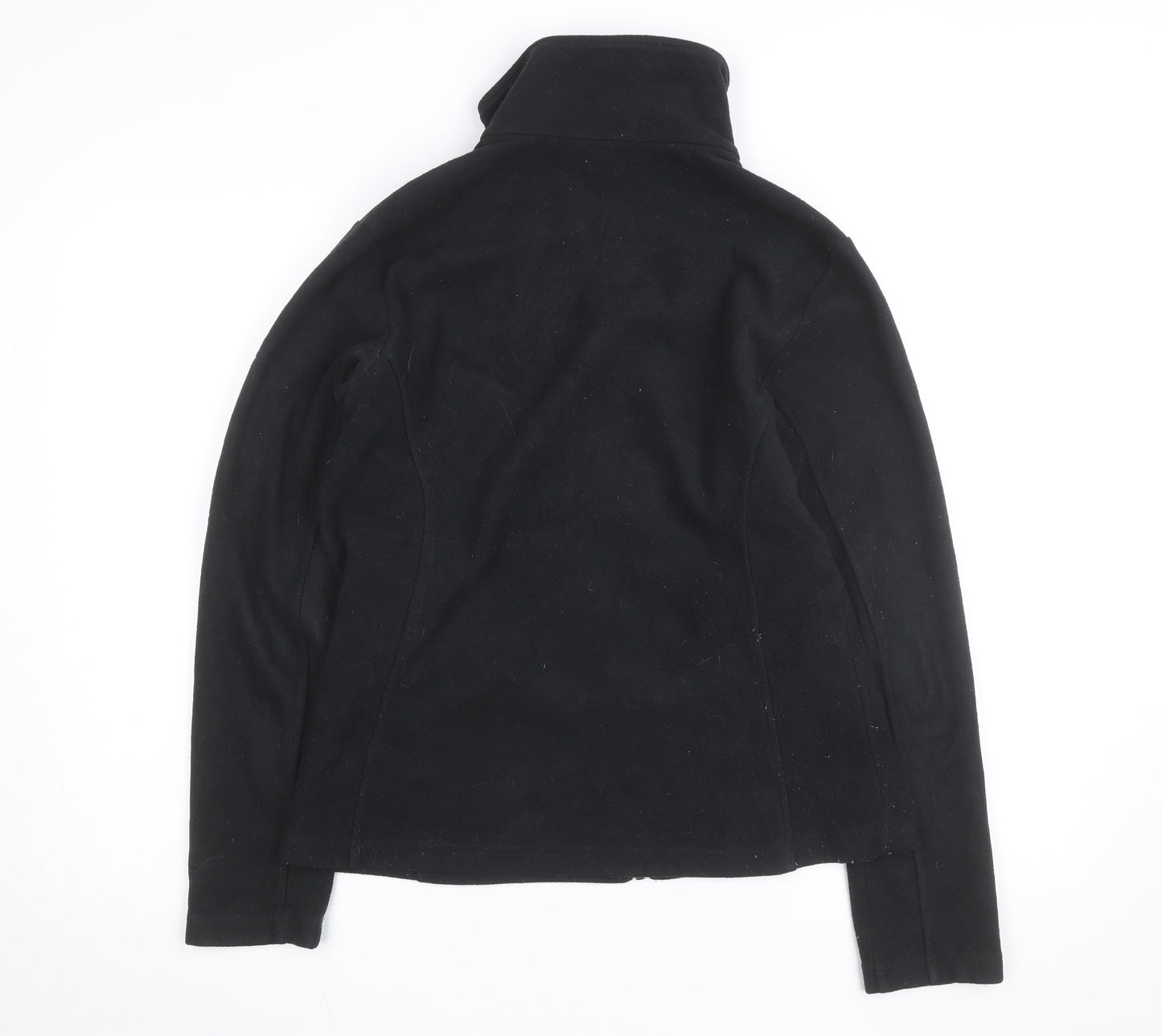 Columbia Women's Black Fleece Full Zip Activewear Jacket Size M