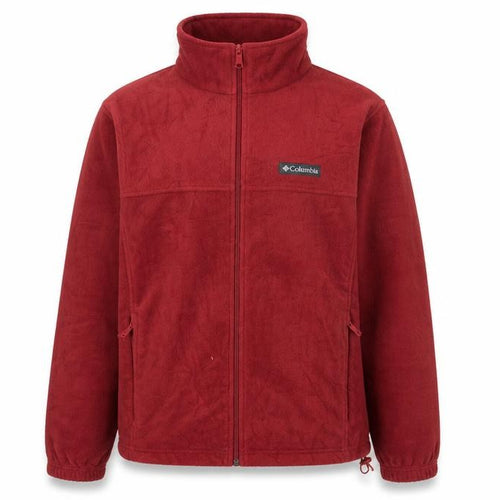 Columbia Men's Red Fleece Full Zip Outdoor Jacket Size M