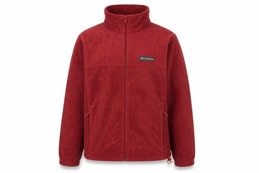 Columbia Men's Red Fleece Full Zip Outdoor Jacket Size M