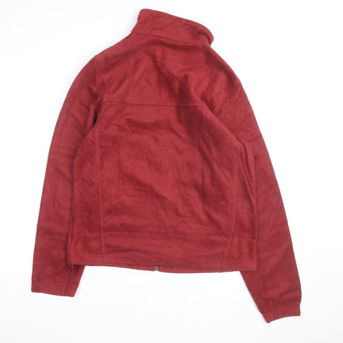 Columbia Men's Red Fleece Full Zip Outdoor Jacket Size M