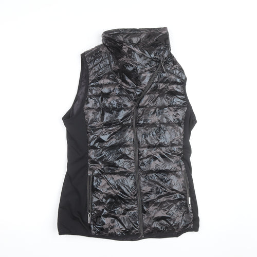 Calvin Klein Men's Black Puffer Waistcoat S Lightweight Zip Vest