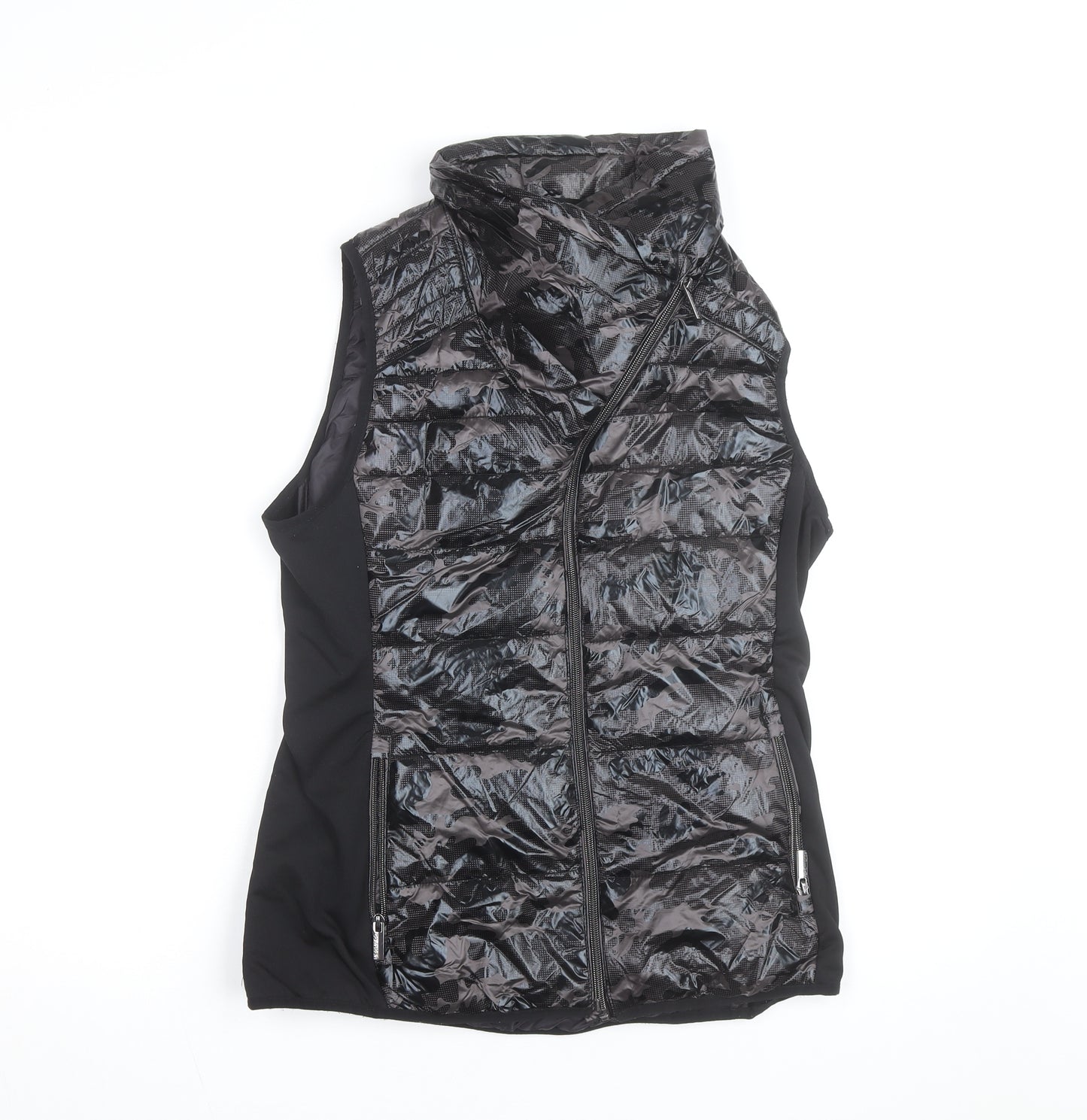 Calvin Klein Men's Black Puffer Waistcoat S Lightweight Zip Vest