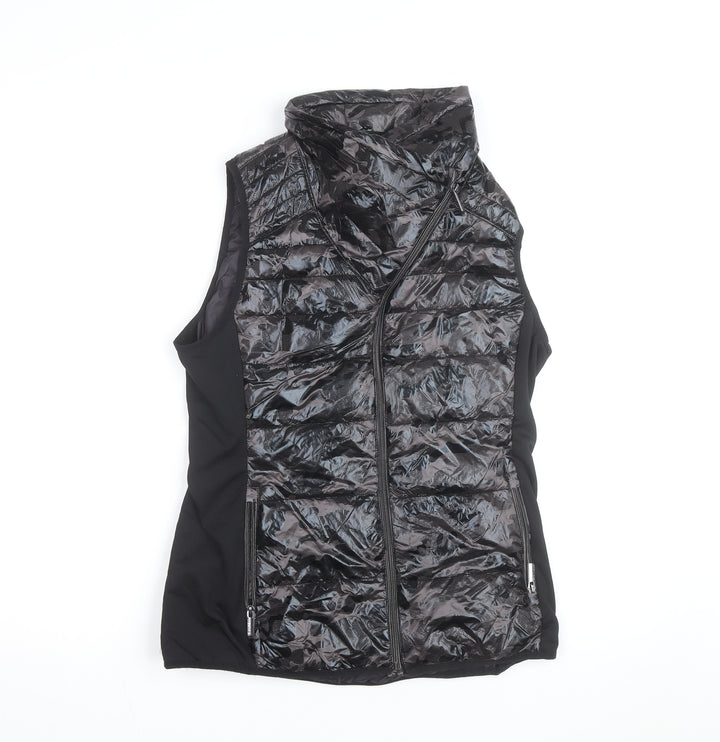 Calvin Klein Men's Black Puffer Waistcoat S Lightweight Zip Vest