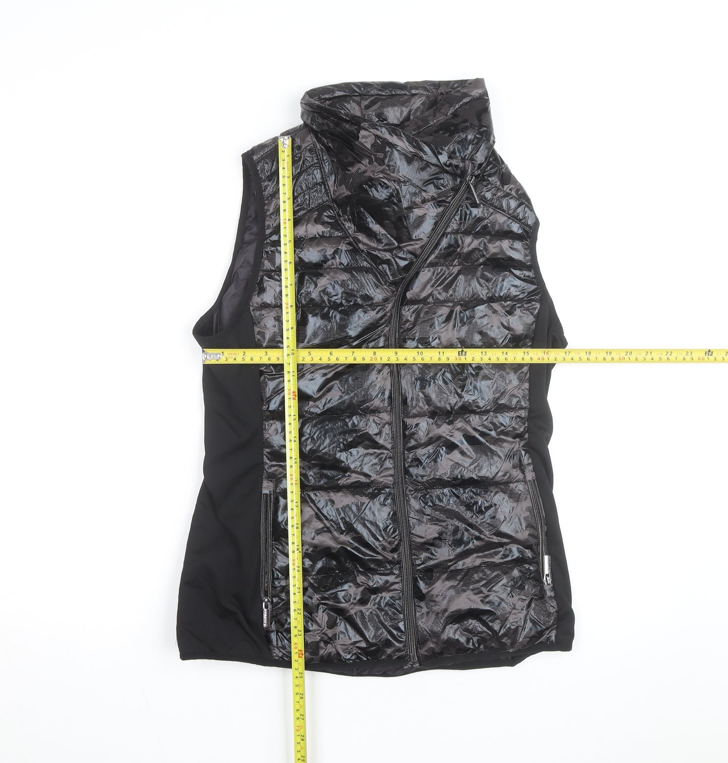 Calvin Klein Men's Black Puffer Waistcoat S Lightweight Zip Vest