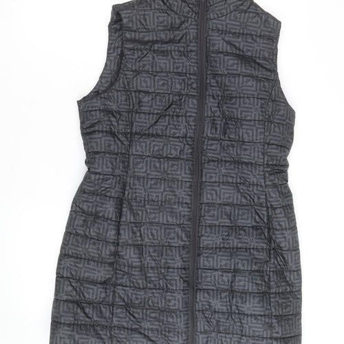 Liz Claiborne Women’s Black Quilted Puffer Waistcoat M