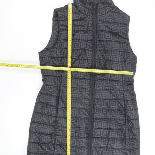 Liz Claiborne Women’s Black Quilted Puffer Waistcoat M
