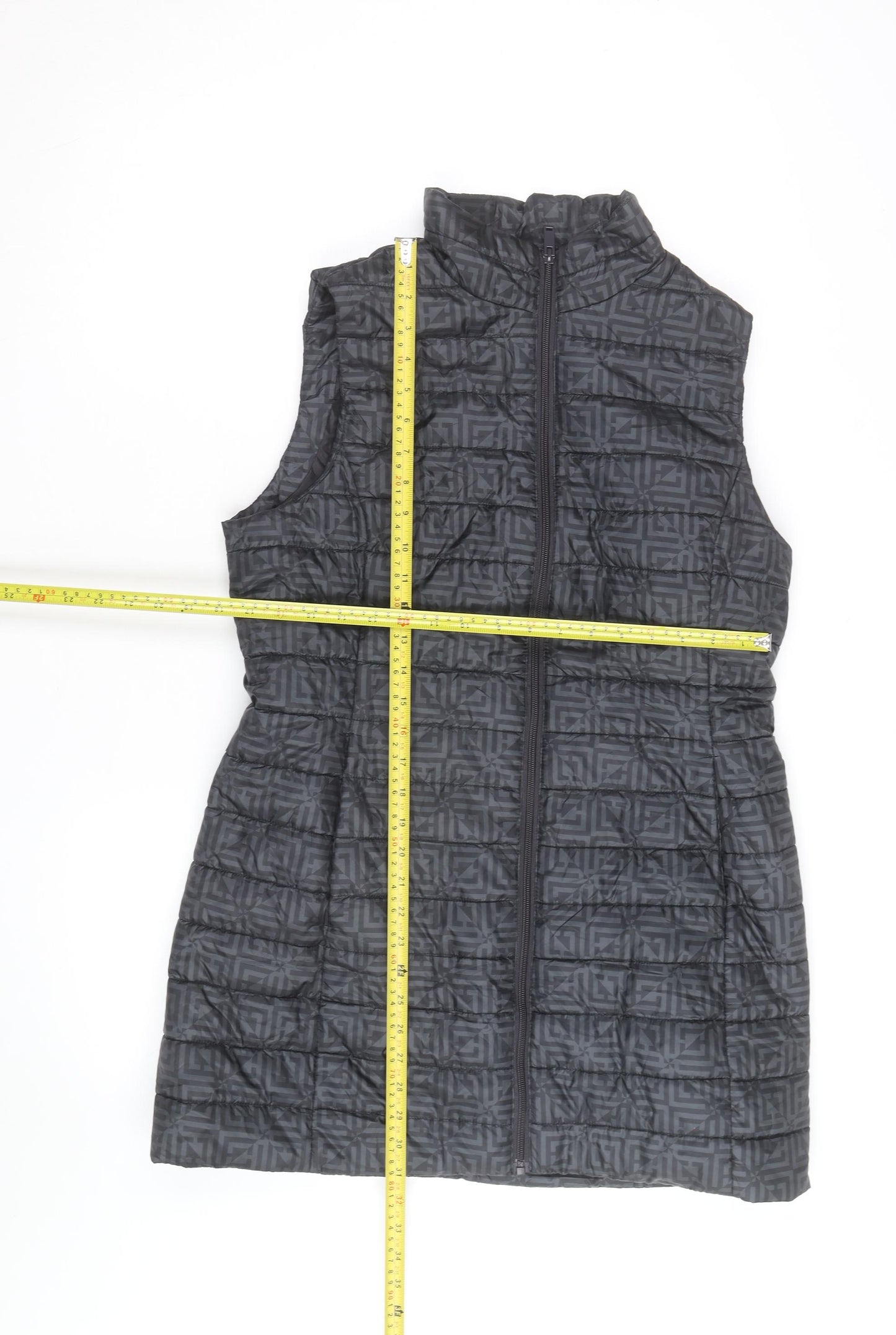 Liz Claiborne Women’s Black Quilted Puffer Waistcoat M