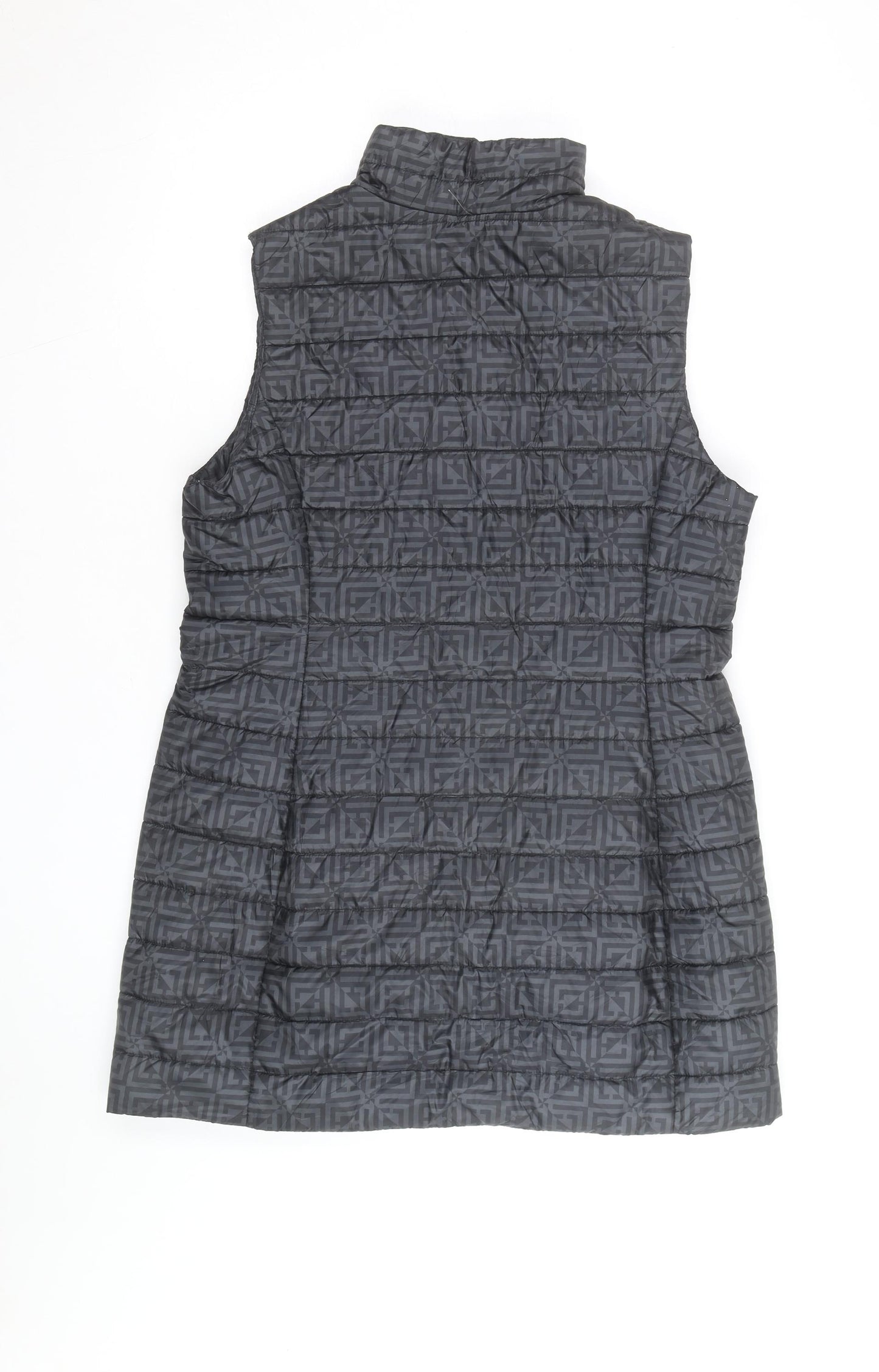 Liz Claiborne Women’s Black Quilted Puffer Waistcoat M