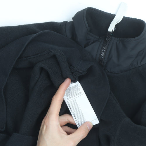 Nike Men's Black XS Fleece 1/2 Zip Pullover Sweatshirt