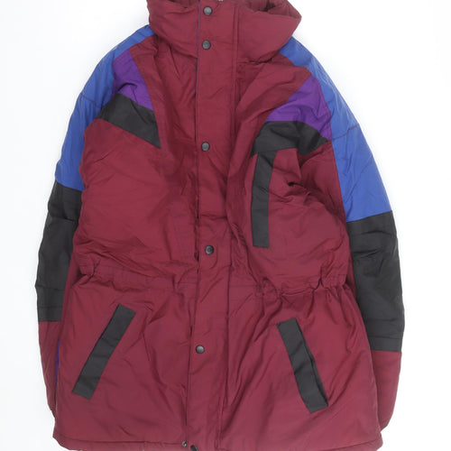 Apparatus Men's Multicoloured XL 80s Retro Puffer Jacket
