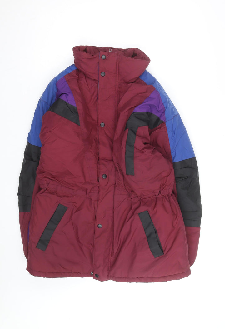 Apparatus Men's Multicoloured XL 80s Retro Puffer Jacket