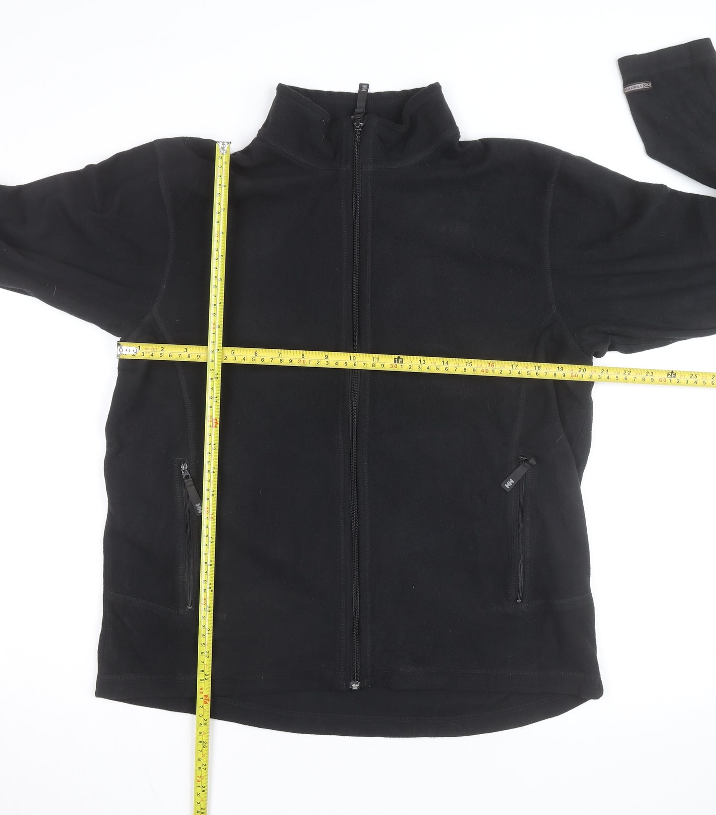 Helly Hansen Men's Black XL Full Zip Fleece Jacket
