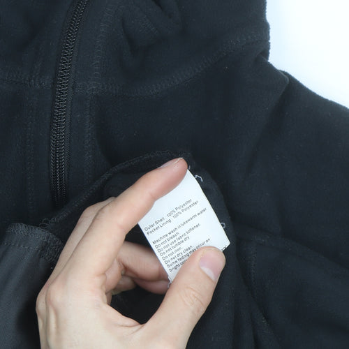 Helly Hansen Men's Black XL Full Zip Fleece Jacket
