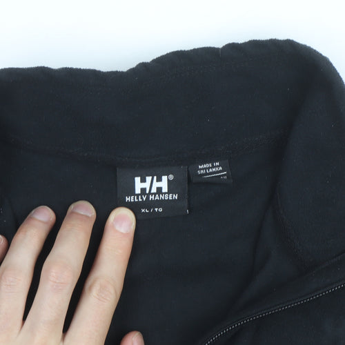 Helly Hansen Men's Black XL Full Zip Fleece Jacket
