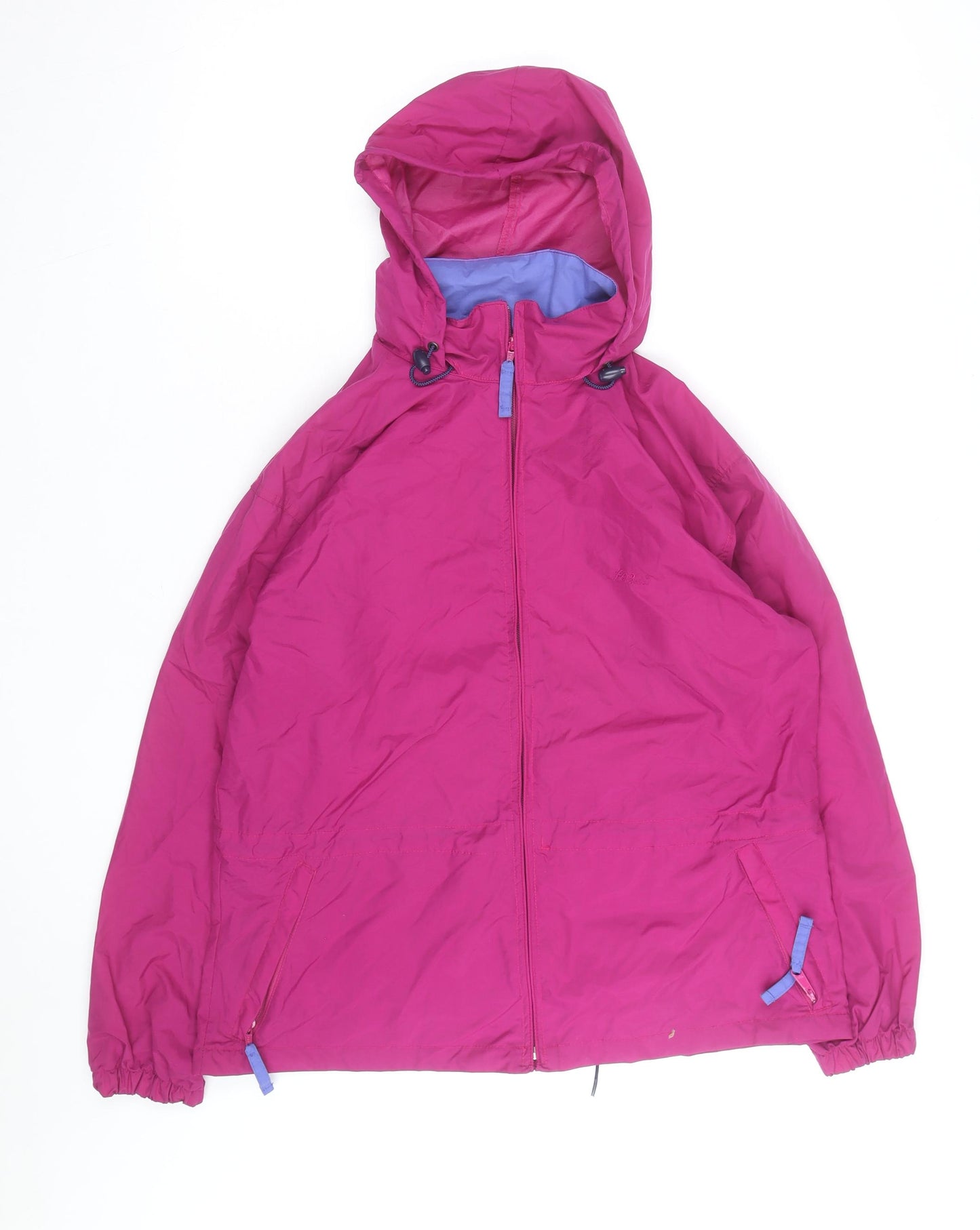 L.L. Bean Women's Pink Hooded Water Resistant Jacket Size S