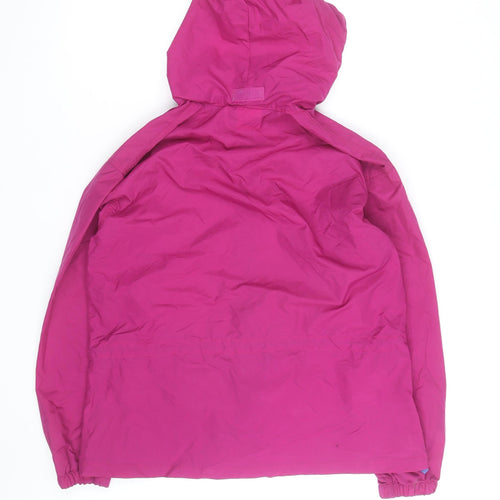 L.L. Bean Women's Pink Hooded Water Resistant Jacket Size S