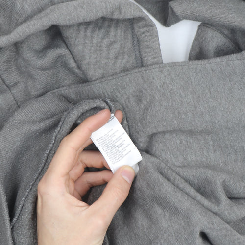 The North Face Men's Grey XL Pullover Hoodie with Logo Print
