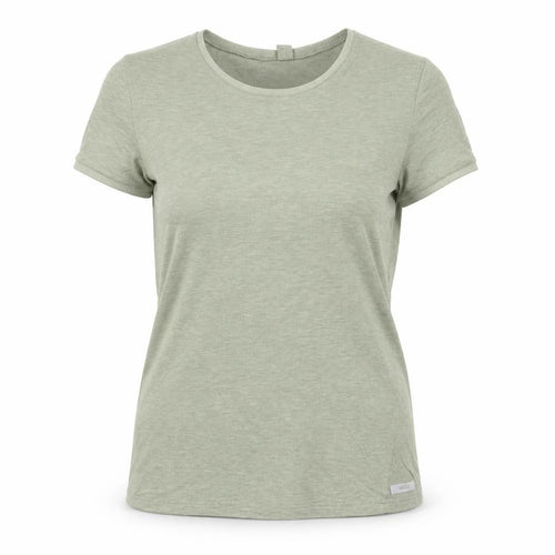Decathlon Women's Green Regular Fit Short Sleeve T-Shirt Size 12