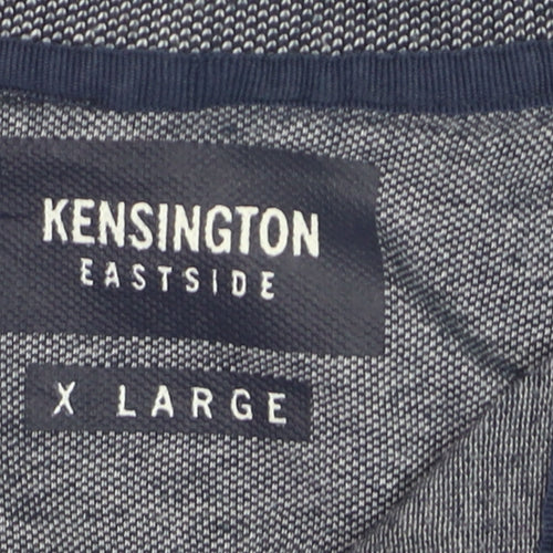 Kensington Eastside Men’s Grey Cotton Polo Shirt XL