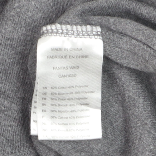Energetics Men’s Grey Pullover Hoodie M Lightweight Sportswear