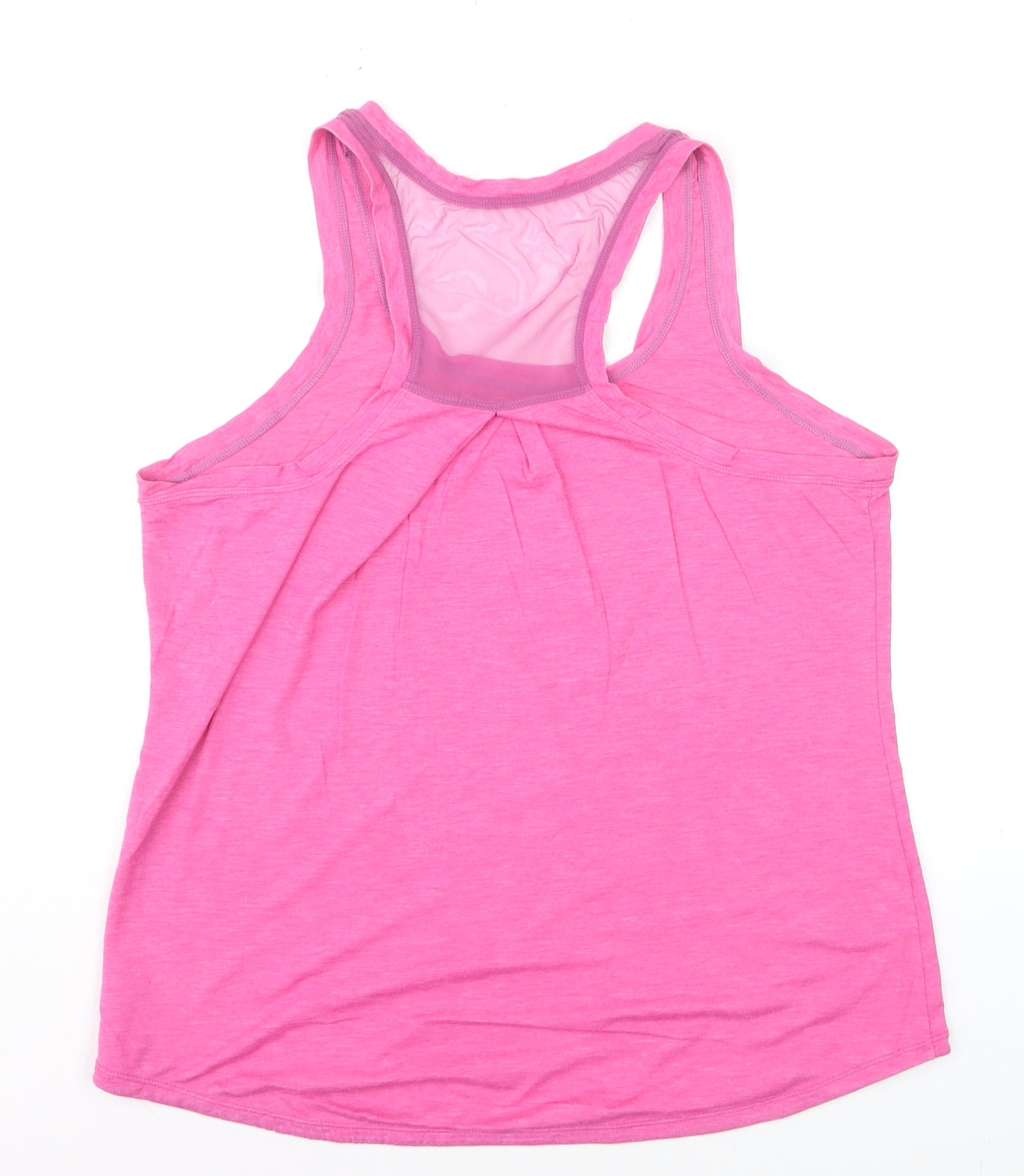 Athletic Works Women's Pink Racerback Tank Top M Lightweight Sportswear