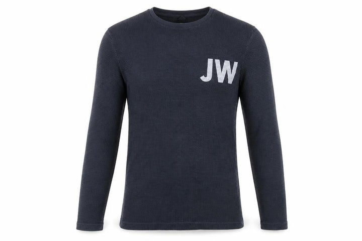 Jack Wills Men's Blue Slim Fit Long Sleeve Cotton Top XS