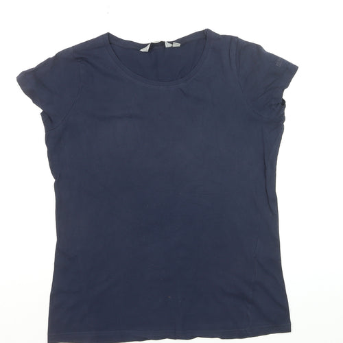 Regatta Women’s Blue Cotton Short Sleeve Basic T-Shirt UK 14
