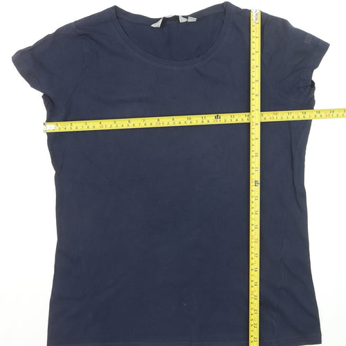 Regatta Women’s Blue Cotton Short Sleeve Basic T-Shirt UK 14