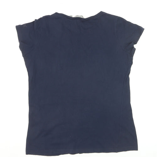 Regatta Women’s Blue Cotton Short Sleeve Basic T-Shirt UK 14