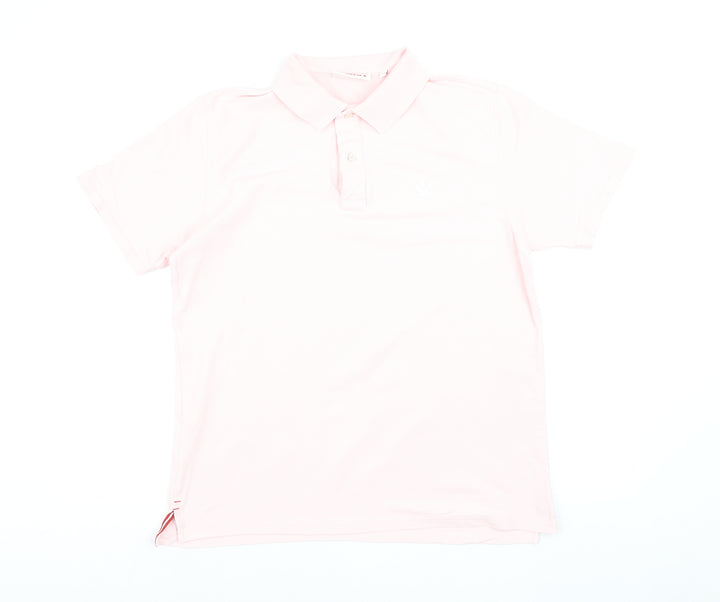 Boast Men's Pink Pima Cotton Polo Shirt Size L Classic Fit