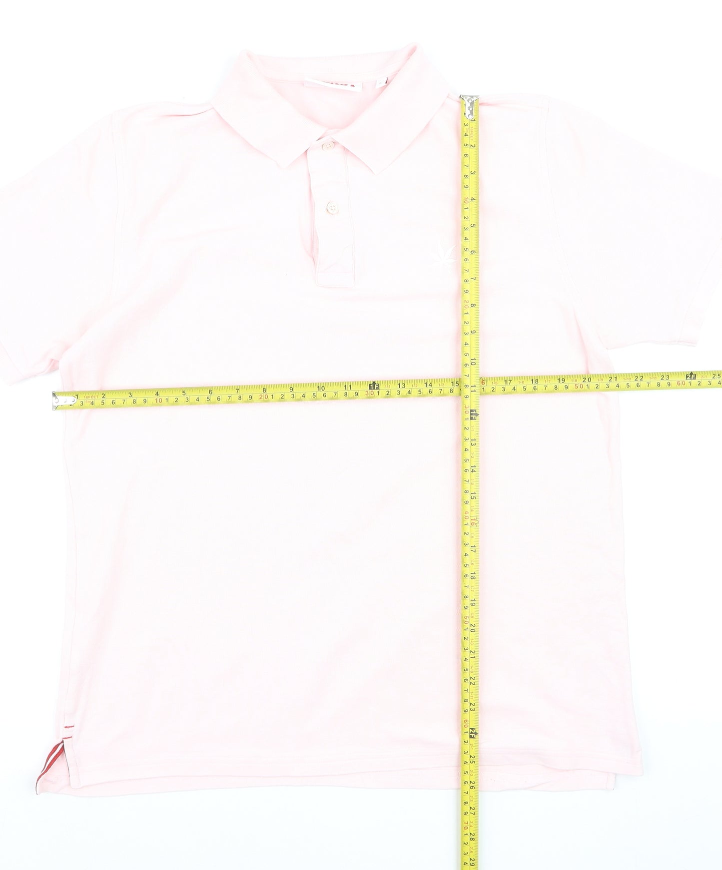 Boast Men's Pink Pima Cotton Polo Shirt Size L Classic Fit