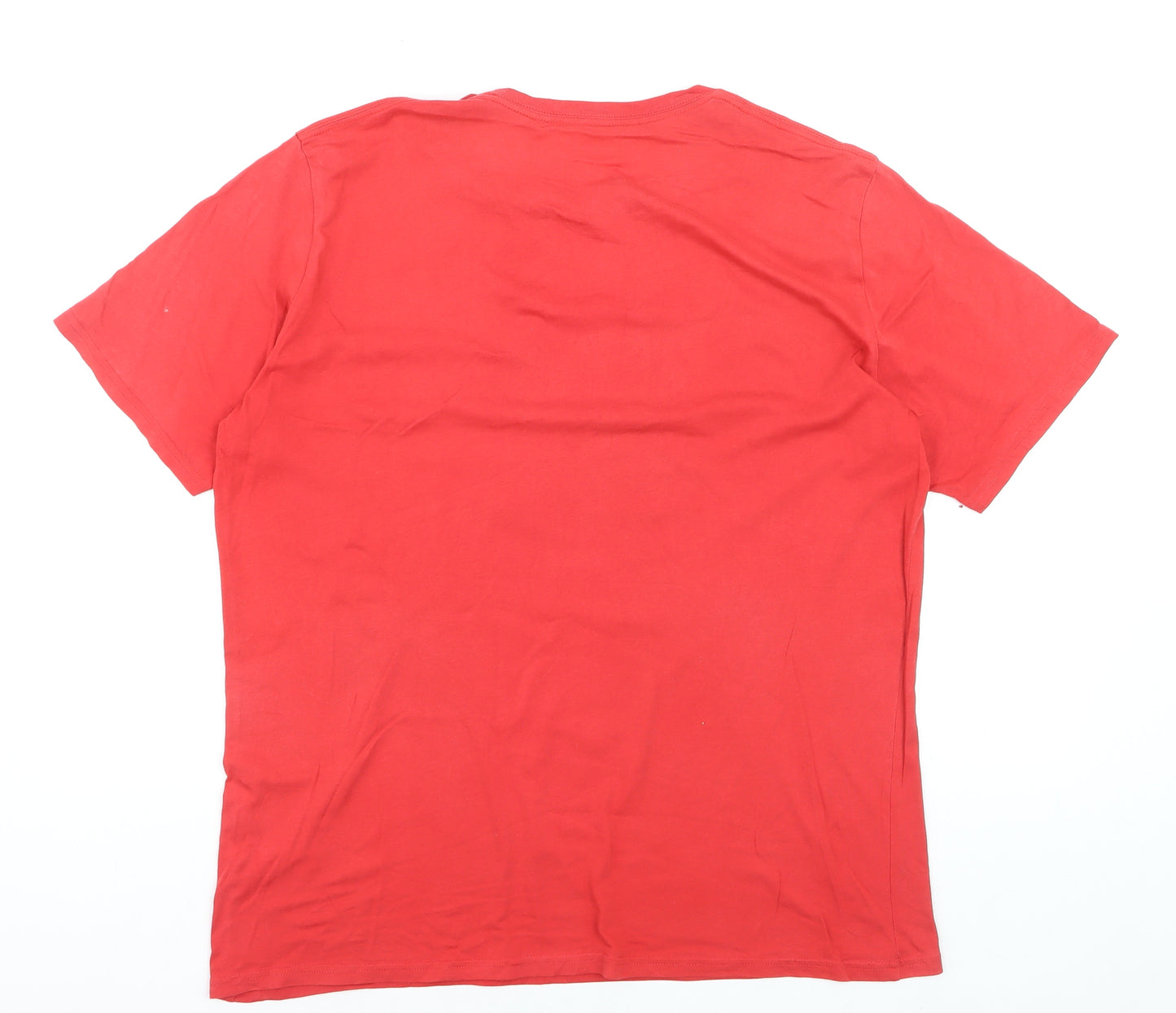 Under Armour Men's Red XL HeatGear Sports T-Shirt Loose Fit