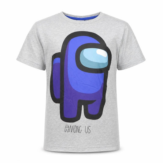 Character.com Boys Grey Among Us Graphic Cotton T-Shirt 11-12 Years