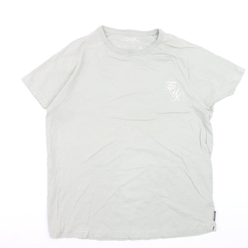 French Connection Men’s Grey Crew Neck Short Sleeve T-Shirt XXL