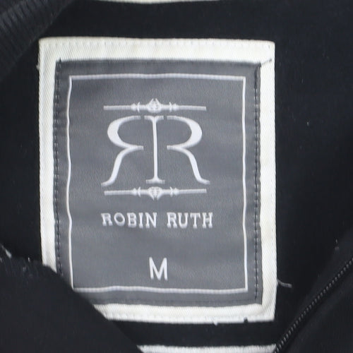 Robin Ruth Men's Black Full Zip Berlin Sweatshirt Size M