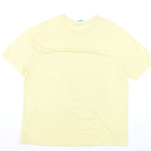 George Men's Yellow Family Guy #1 Dad Graphic T-Shirt XXL