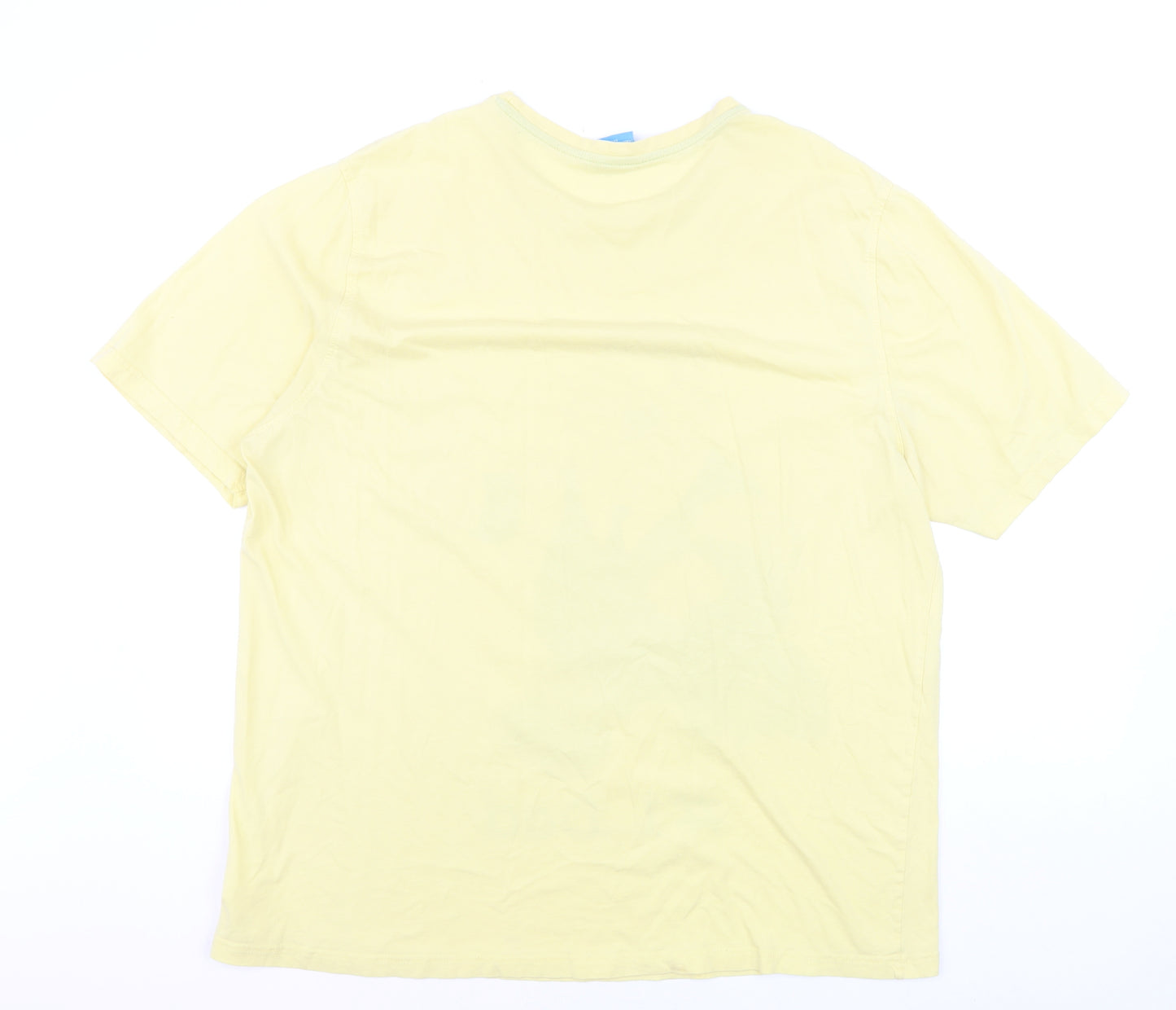 George Men's Yellow Family Guy #1 Dad Graphic T-Shirt XXL