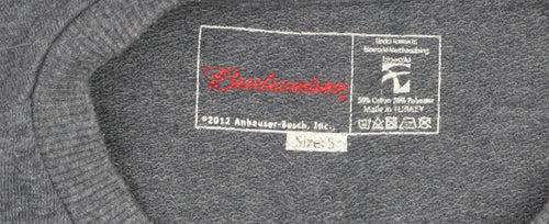 Next Men’s Blue Budweiser Logo Pullover Sweatshirt Size S
