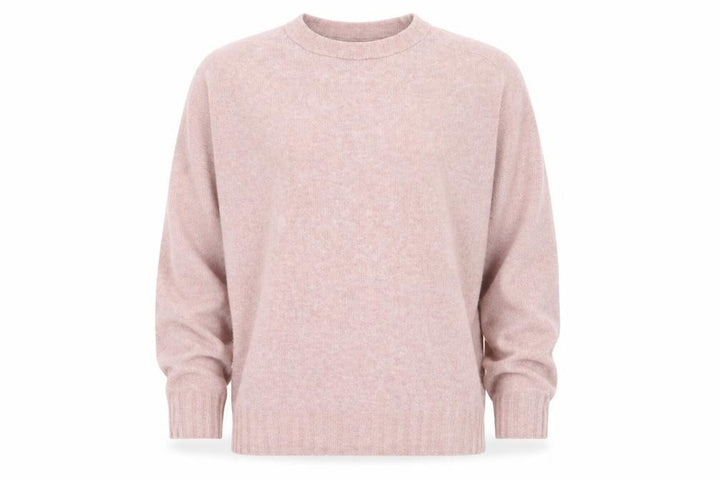 Topman Men Pink Wool Blend Crew Neck Jumper Size M Casual Knitwear
