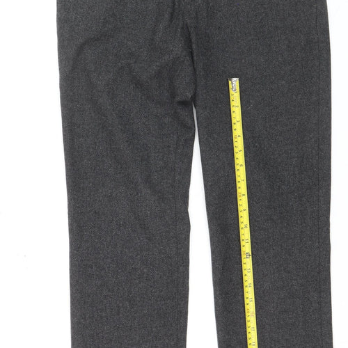 White Stuff Men's Grey Herringbone Chino Trousers 32R