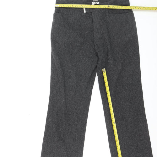 Versace Jeans Couture Men's Grey Wool Dress Pants Size 36 Regular